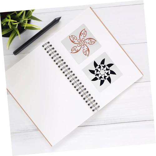 FIXOSHEE 16 Stück Teiliges Mandala Schablonen aus Langlebigem Pet Kreative DIY Malvorlagen mit Verschiedenen Mustern für Wandlackierung Stoffmalerei Scrapbooking und Heimdekoration FIXOSHEE 16 Stück Teiliges Mandala Schablonen aus Langlebigem Pet Kreative DIY Malvorlagen mit Verschiedenen Mustern für Wandlackierung Stoffmalerei Scrapbooking und Heimdekoration von FIXOSHEE