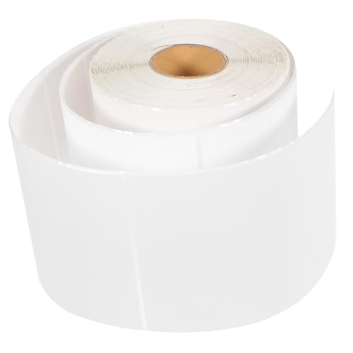 FIXOSHEE 1Rolle Aufkleberpapier Selbstklebendes Druckerpapier Bedruckbare für Adressetiketten Preisaufkleber Vielseitige Anwendung für Etikettendrucker von FIXOSHEE