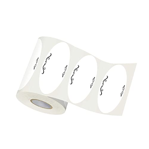 FIXOSHEE 1Rolle Canning Label Selbstklebende für Beschriften von Gläsern und Verpackungen Haftkleber Transparent und Langlebig von FIXOSHEE