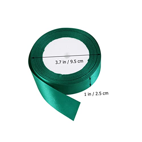 FIXOSHEE 1Rolle Doppelseitiges Satinband Grün Hochwertiges Bastelband für Hochzeit Dekorationen und DIY Projekte für Eröffnungsfeiern und Festlichkeiten FIXOSHEE 1Rolle Doppelseitiges Satinband Grün Hochwertiges Bastelband für Hochzeit Dekorationen und DIY Projekte für Eröffnungsfeiern und Festlichkeiten von FIXOSHEE