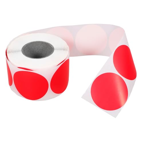 FIXOSHEE 1Rolle Druckerbedruckbare Runde Thermoetiketten Beschreibbare Versandetiketten für Lagerorganisation und Etikettendrucker Gelbe FIXOSHEE 1Rolle Druckerbedruckbare Runde Thermoetiketten Beschreibbare Versandetiketten für Lagerorganisation und Etikettendrucker Gelbe von FIXOSHEE
