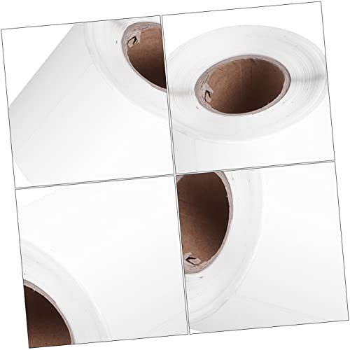 FIXOSHEE 1Rolle Etiketten Druckpapier Selbstklebend für Thermodrucker Wasserfest Ölfest für Organisation und Kennzeichnung von Flaschen Behältern Dokumenten und von FIXOSHEE