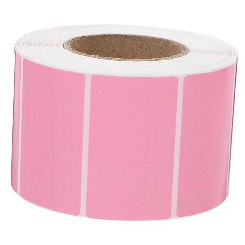 FIXOSHEE 1Rolle Farbige Thermoetiketten Selbstklebend Wiederverwendbare für Beschriftungen für Zuhause Büro und Schule Praktische Lösung für Organisation von FIXOSHEE