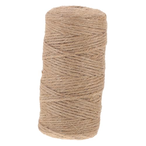 FIXOSHEE 1Rolle Jute Gartenschnur für Geschenkverpackung Langlebiges Sicheres Juteseil für Bastelprojekte Hochzeiten und Gartenarbeit Naturfarben Vielseitig Einsetzbar Reißfest FIXOSHEE 1Rolle Jute Gartenschnur für Geschenkverpackung Langlebiges Sicheres Juteseil für Bastelprojekte Hochzeiten und Gartenarbeit Naturfarben Vielseitig Einsetzbar Reißfest von FIXOSHEE