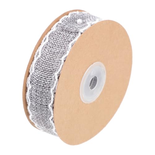FIXOSHEE 1Rolle Leinen Ähnliches DIY Geschenkband für Wohnkultur Hochwertiges Vielseitiges Band für Handarbeiten Geschenkverpackung und Projekte für Bogen DIY von FIXOSHEE