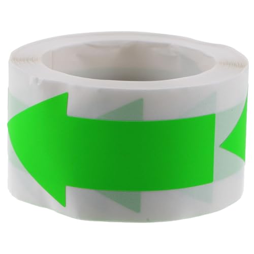 FIXOSHEE 1Rolle Rollaufkleber mit Design Selbstklebend und Haftstark Leuchtendem für Geschenkverpackungen Richtungsanzeigen und Warnhinweise von FIXOSHEE