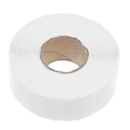 FIXOSHEE 1Rolle Runde Selbstklebende Aufkleber Leere Beschreibbare Etiketten für Flaschen Umschläge und Behälter Rückstandslos Entfernbar für Vorschul und Bäckerei Anwendungen FIXOSHEE 1Rolle Runde Selbstklebende Aufkleber Leere Beschreibbare Etiketten für Flaschen Umschläge und Behälter Rückstandslos Entfernbar für Vorschul und Bäckerei Anwendungen von FIXOSHEE