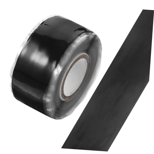 FIXOSHEE 1Rolle Selbstklebendes Dichtband Wasserdichtes Silikonkautschuk Klebeband für Rohrlecks Elektroinstallation Reparaturen Hochtemperaturbeständig Langlebig von FIXOSHEE