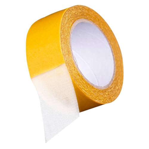 FIXOSHEE 1Rolle Starkes Doppelseitiges Klebeband Robustes Gewebeklebeband für Teppiche Dekoration Langlebig für Vielseitige Anwendungen Haushalt Büro von FIXOSHEE