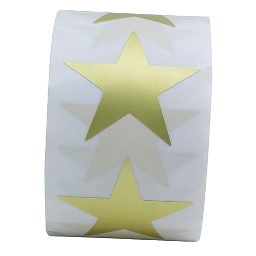 FIXOSHEE 1Rolle Sternförmige Belohnungsaufkleber Selbstklebende Goldene Aufkleber für Lehrer Klassenzimmer Kreative Bastelprojekte und FIXOSHEE 1Rolle Sternförmige Belohnungsaufkleber Selbstklebende Goldene Aufkleber für Lehrer Klassenzimmer Kreative Bastelprojekte und von FIXOSHEE