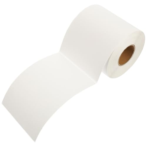 FIXOSHEE 1Rolle Thermalpapier Wasserdichte Selbstklebende für Versand Blechaufkleber und Preisetiketten pro für Büro Schule von FIXOSHEE