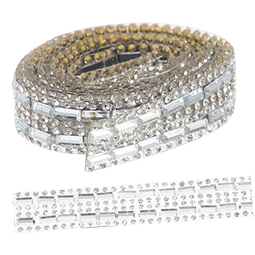 FIXOSHEE 1Rolle Wasserfeste Strassband für DIY Handwerk Selbstklebendes Strassband für Kostümverkleidung und Dekorationen Hochtemperaturbeständig FIXOSHEE 1Rolle Wasserfeste Strassband für DIY Handwerk Selbstklebendes Strassband für Kostümverkleidung und Dekorationen Hochtemperaturbeständig von FIXOSHEE