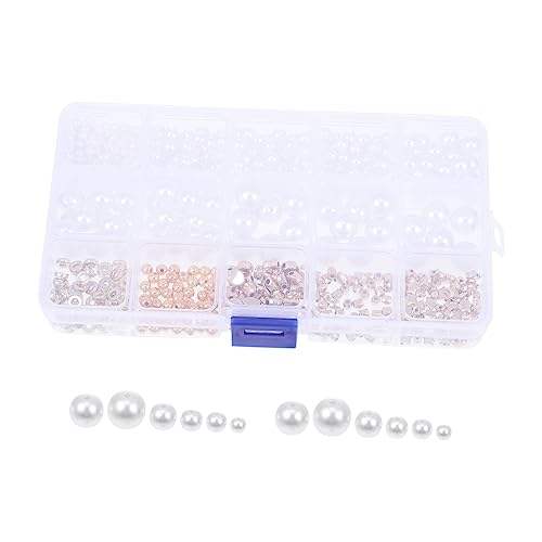 FIXOSHEE 1Satz DIY Perlen Charms Abstandshalter Perlen für Schmuckherstellung für Armbänder und Accessoires Pastellfarben für Bastelprojekte von FIXOSHEE