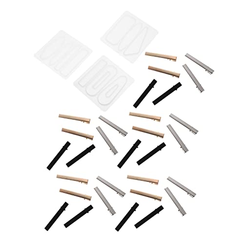 FIXOSHEE 1Satz Silikon Haarnadel Formset Teiliges DIY mit Kreativen Ornamenten für Epoxidharz Projekte Goldene Silberne und Schwarze Haarnadelformen Vielseitig FIXOSHEE 1Satz Silikon Haarnadel Formset Teiliges DIY mit Kreativen Ornamenten für Epoxidharz Projekte Goldene Silberne und Schwarze Haarnadelformen Vielseitig von FIXOSHEE
