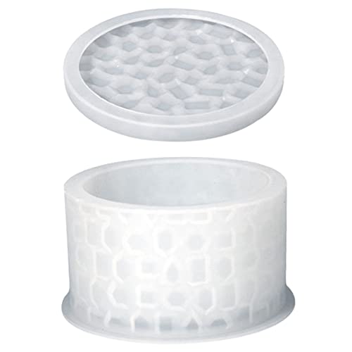 FIXOSHEE 1Satz Silikonform für DIY Aufbewahrungsbox Runde Gießform für Epoxidharz Schmuck und Handwerk Einfaches Entformen Langlebig und Benutzerfreundlich für Projekte FIXOSHEE 1Satz Silikonform für DIY Aufbewahrungsbox Runde Gießform für Epoxidharz Schmuck und Handwerk Einfaches Entformen Langlebig und Benutzerfreundlich für Projekte von FIXOSHEE