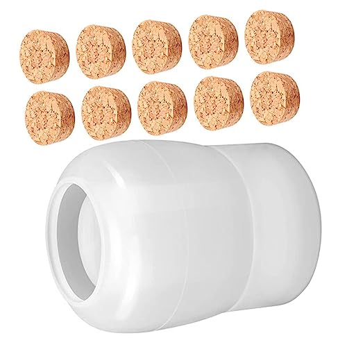 FIXOSHEE 1Satz Silikonform für DIY Epoxidharz Silikon Speicherbehälter mit Korkstopfen Langlebig und Leicht zu Reinigen für Bastelprojekte FIXOSHEE 1Satz Silikonform für DIY Epoxidharz Silikon Speicherbehälter mit Korkstopfen Langlebig und Leicht zu Reinigen für Bastelprojekte von FIXOSHEE