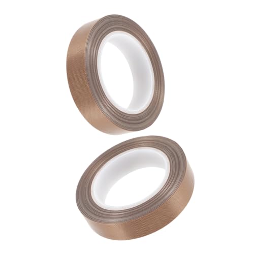 FIXOSHEE 2 Rollen Hochtemperaturbeständiges Ptfe Klebeband für Vakuumiergeräte Isolierband Hitzebeständig Verschleißfest für Dichtung und Schutz in Industrie und Haushalt FIXOSHEE 2 Rollen Hochtemperaturbeständiges Ptfe Klebeband für Vakuumiergeräte Isolierband Hitzebeständig Verschleißfest für Dichtung und Schutz in Industrie und Haushalt von FIXOSHEE