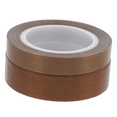 FIXOSHEE 2 Rollen Teiliges Ptfe Klebeband Stark Breit Je Lang Hitzebeständig Verschleißfest Isolierend Vielseitig Einsetzbar für Vakuumierer und Versiegelungsmaschinen von FIXOSHEE