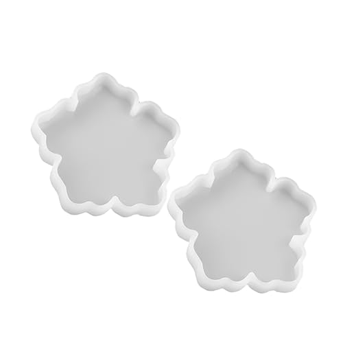 FIXOSHEE 2 STÜCK Teiliges DIY Silikonform für Kreative Blumen Mirror Epoxidharz Gießformen für Untersetzer Anhänger und Dekorationen Weiß S FIXOSHEE 2 STÜCK Teiliges DIY Silikonform für Kreative Blumen Mirror Epoxidharz Gießformen für Untersetzer Anhänger und Dekorationen Weiß S von FIXOSHEE