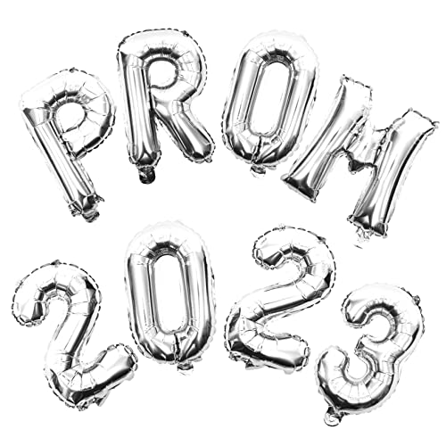 FIXOSHEE 2 Sätze Graduation Party Folienballons Silber Prom Dekoration Senior Year Ballons Party Deko für Abschlussfeier und Gratulation FIXOSHEE 2 Sätze Graduation Party Folienballons Silber Prom Dekoration Senior Year Ballons Party Deko für Abschlussfeier und Gratulation von FIXOSHEE