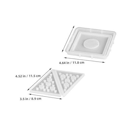 FIXOSHEE 2 Sätze Silikon Formen für Teelichthalter mit Mond Stern Herz Flexible Gießformen für Harz Wachs und Diy Basteln für Wohnkultur Hochzeit Geschenke von FIXOSHEE