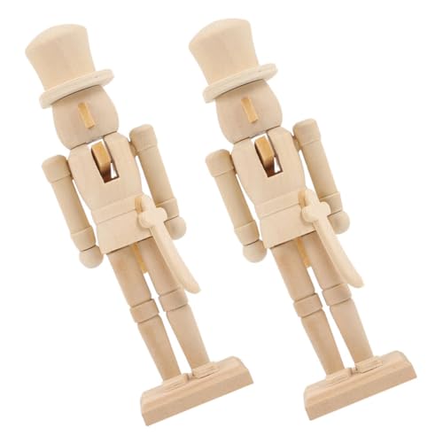 FIXOSHEE 2 Stück DIY Holz Soldat Unbemalt Holzfigur Weihnachtsdeko Bastelset Sicher für Erwachsene Individuell Gestaltbar als Weihnachtsornament FIXOSHEE 2 Stück DIY Holz Soldat Unbemalt Holzfigur Weihnachtsdeko Bastelset Sicher für Erwachsene Individuell Gestaltbar als Weihnachtsornament von FIXOSHEE