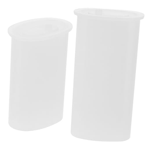 FIXOSHEE 2 Stück Epoxid Silikon Gießform Teiliges für Leichte Hüllen Herstellung Flexible Langlebige DIY Bastelform Geruchlos Wiederverwendbar Einfach zu Reinigen Geeignet für Individuelle von FIXOSHEE