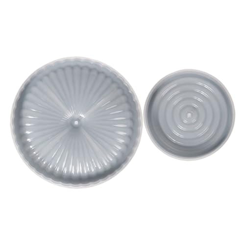 FIXOSHEE 2 Stück Epoxidharz Silikonform DIY Gießform für Kerzenhalter mit Lippen Augenmuster Flexible Langlebige Silikonformen für Kreative Bastelprojekte und Aromatherapie Zubehör von FIXOSHEE