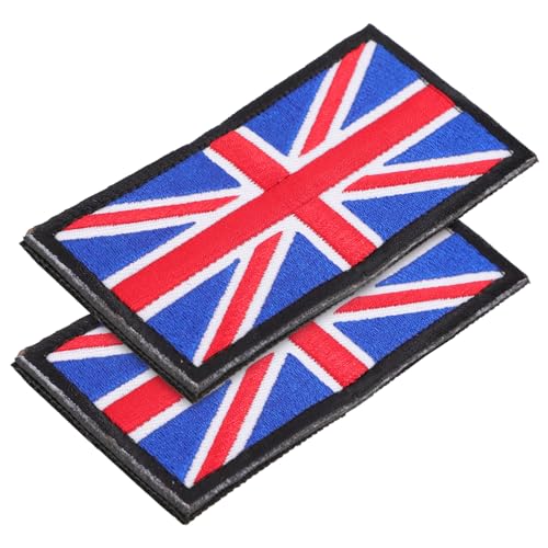 FIXOSHEE 2 Stück Gestickte Uk Flaggen Aufnäher Langlebig zum Aufbügeln oder Annähen Praktische DIY Patches für Kleidung Rucksack Hut Schuhe zur Reparatur und Individuellen Dekoration FIXOSHEE 2 Stück Gestickte Uk Flaggen Aufnäher Langlebig zum Aufbügeln oder Annähen Praktische DIY Patches für Kleidung Rucksack Hut Schuhe zur Reparatur und Individuellen Dekoration von FIXOSHEE