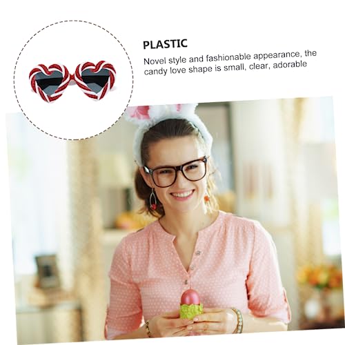 FIXOSHEE 2 Stück Herzförmige Dekobrillen Rot weiß Lustige Partybrillen Leichtes Material Foto Requisiten Für Geburtstagsfeiern Karneval Cosplay FIXOSHEE 2 Stück Herzförmige Dekobrillen Rot weiß Lustige Partybrillen Leichtes Material Foto Requisiten Für Geburtstagsfeiern Karneval Cosplay von FIXOSHEE