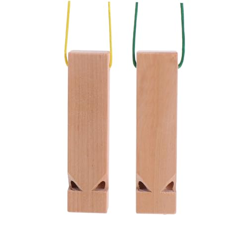 FIXOSHEE 2 Stück Holzpfeifen Teilig Zugpfeife Musikinstrument Holzspielzeug mit Nostalgischem Lokomotivton für Mädchen Jungen Geburtstagsgeschenke Partyzubehör Zufällige Zufällige Farbe FIXOSHEE 2 Stück Holzpfeifen Teilig Zugpfeife Musikinstrument Holzspielzeug mit Nostalgischem Lokomotivton für Mädchen Jungen Geburtstagsgeschenke Partyzubehör Zufällige Zufällige Farbe von FIXOSHEE