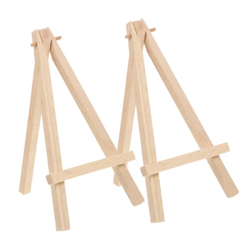 FIXOSHEE 2 Stück Mini Holzstaffelei Verstellbarer Tisch Staffelei Ständer aus Holz Faltbare Mini Staffelei für Fotos Karten Bilder und Sammelobjekte Vielseitiger Displayhalter für Zuhause FIXOSHEE 2 Stück Mini Holzstaffelei Verstellbarer Tisch Staffelei Ständer aus Holz Faltbare Mini Staffelei für Fotos Karten Bilder und Sammelobjekte Vielseitiger Displayhalter für Zuhause von FIXOSHEE