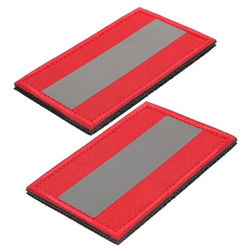 FIXOSHEE 2 Stück Reflektierender Aufnäher Selbstklebend Sicherheits Patch für Kleidung Outdoor Camping Rucksack Jacken DIY Reparatur und Dekoration Rote Sichtbarkeit bei Nacht FIXOSHEE 2 Stück Reflektierender Aufnäher Selbstklebend Sicherheits Patch für Kleidung Outdoor Camping Rucksack Jacken DIY Reparatur und Dekoration Rote Sichtbarkeit bei Nacht von FIXOSHEE