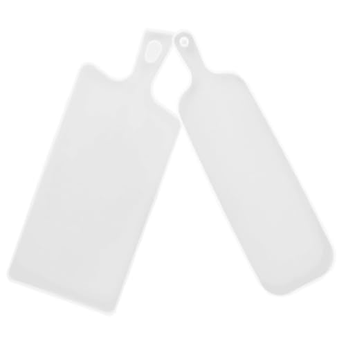 FIXOSHEE 2 Stück Silikon Epoxidharz Tray Form mit Griff Elastische Gießform für Schmucktablett DIY Abriebfest Glatte Oberfläche Vielseitig Gestaltbar für Individuelle Dekorationen und FIXOSHEE 2 Stück Silikon Epoxidharz Tray Form mit Griff Elastische Gießform für Schmucktablett DIY Abriebfest Glatte Oberfläche Vielseitig Gestaltbar für Individuelle Dekorationen und von FIXOSHEE