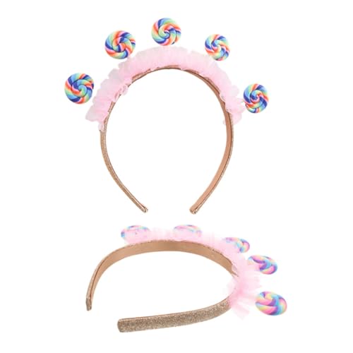 FIXOSHEE 2 Stück Stirnband Teilig Lutscher Haarreif Süßes Party Haarband für Mädchen Geeignet für Geburtstag Karneval Fotoshooting Verstellbar Modisch und Bequem FIXOSHEE 2 Stück Stirnband Teilig Lutscher Haarreif Süßes Party Haarband für Mädchen Geeignet für Geburtstag Karneval Fotoshooting Verstellbar Modisch und Bequem von FIXOSHEE