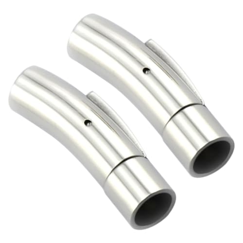 FIXOSHEE 2 Stück Teiliges Magnetverschluss Rundes Lederband Endstück Hautfreundlich Nickel und Für DIY Schmuckherstellung Wie Armbänder und Halsketten Geeignet FIXOSHEE 2 Stück Teiliges Magnetverschluss Rundes Lederband Endstück Hautfreundlich Nickel und Für DIY Schmuckherstellung Wie Armbänder und Halsketten Geeignet von FIXOSHEE