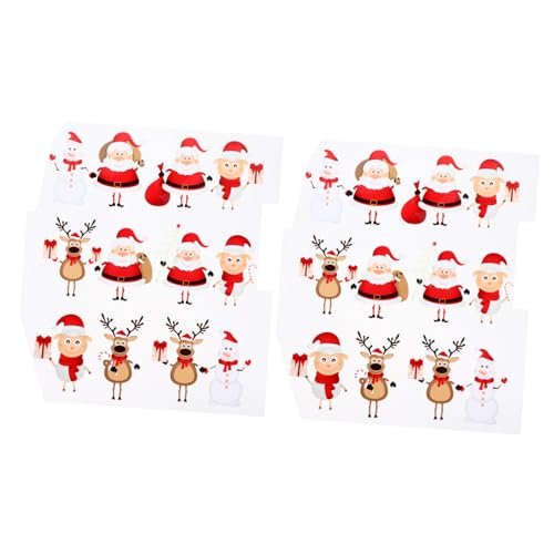 FIXOSHEE 2 Stück Weihnachtliche Bügelbilder mit Motiven Waschbeständige Weihnachtsapplikationen für Kleidung DIY Wärmeübertragungs Patches Einfach Aufzubügeln Festliche Sticker für Xmas FIXOSHEE 2 Stück Weihnachtliche Bügelbilder mit Motiven Waschbeständige Weihnachtsapplikationen für Kleidung DIY Wärmeübertragungs Patches Einfach Aufzubügeln Festliche Sticker für Xmas von FIXOSHEE