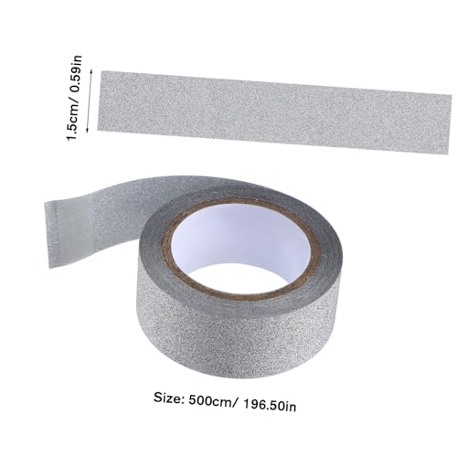 FIXOSHEE 20 Rollen Glitter Washi Tape Dekoratives Geschenkpapier Klebeband Glänzend und Langlebig für Scrapbooking DIY Bastelprojekte und Geschenkverpackung von FIXOSHEE