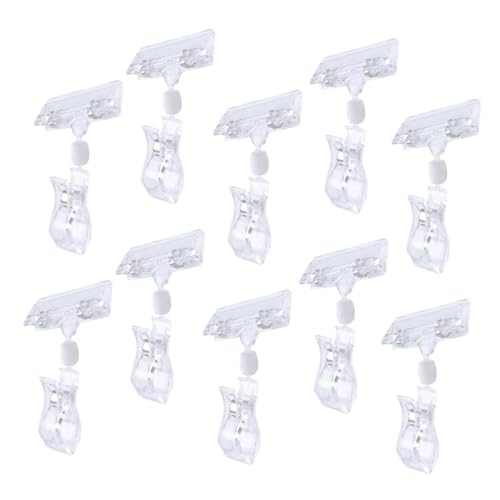 FIXOSHEE 20 Stück Durchsichtige Drehbare Schilderhalter Clips Vielseitige Preisschildhalter für Supermärkte Einzelhandel und Werbeaktionen Stabil und Langlebig FIXOSHEE 20 Stück Durchsichtige Drehbare Schilderhalter Clips Vielseitige Preisschildhalter für Supermärkte Einzelhandel und Werbeaktionen Stabil und Langlebig von FIXOSHEE