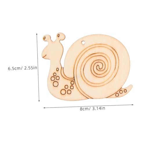 FIXOSHEE 20 Stück Schneckenförmige Unvollendete Holzscheiben mit Aufhängeseil DIY Bastelholz zum Bemalen Kleine Holzstücke für Handgemachte Deko und Kreative Geschenke FIXOSHEE 20 Stück Schneckenförmige Unvollendete Holzscheiben mit Aufhängeseil DIY Bastelholz zum Bemalen Kleine Holzstücke für Handgemachte Deko und Kreative Geschenke von FIXOSHEE