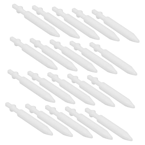 FIXOSHEE 20 Stück Teiliges Acrylfarben Ersatzspitzen Feinspitze Ölbasierte Marker nibs Präzise Schreib Malspitzen Kompatibel mit Kunststoff paint markern Schneller Austausch von FIXOSHEE