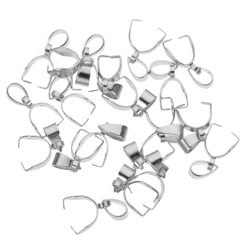 FIXOSHEE 20 Stück Teiliges Edelstahl Halsketten Anhänger Verschlüsse Clip Schmuck DIY Verbindungselemente Mittlere Langlebig und Leicht für Armbänder Halsketten Anhängerschlaufen FIXOSHEE 20 Stück Teiliges Edelstahl Halsketten Anhänger Verschlüsse Clip Schmuck DIY Verbindungselemente Mittlere Langlebig und Leicht für Armbänder Halsketten Anhängerschlaufen von FIXOSHEE
