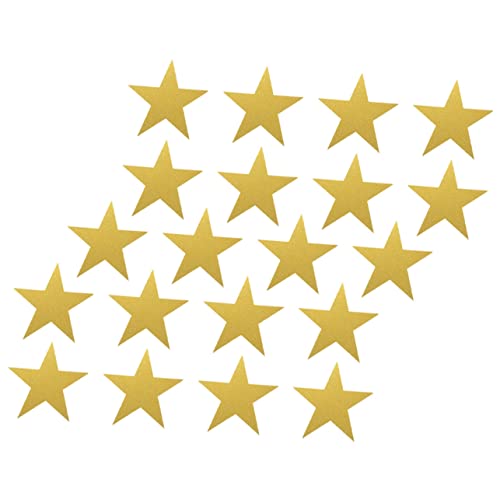 FIXOSHEE 20 Stück Teiliges Goldene Papiersterne Glitzernde Fünfzackige Papierschnitte für Diy Projekte Klassenzimmer Pinnwand Dekoration Basteln Scrapbooking Party FIXOSHEE 20 Stück Teiliges Goldene Papiersterne Glitzernde Fünfzackige Papierschnitte für Diy Projekte Klassenzimmer Pinnwand Dekoration Basteln Scrapbooking Party von FIXOSHEE