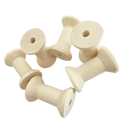FIXOSHEE 20 Stück Teiliges Holzspulen Leere Fadenrollen aus Robustem Holz für Nähen und Basteln Vielseitig für Garnorganisation DIY Ornamente Knotenfreie Garnhalter für Handarbeiten und FIXOSHEE 20 Stück Teiliges Holzspulen Leere Fadenrollen aus Robustem Holz für Nähen und Basteln Vielseitig für Garnorganisation DIY Ornamente Knotenfreie Garnhalter für Handarbeiten und von FIXOSHEE