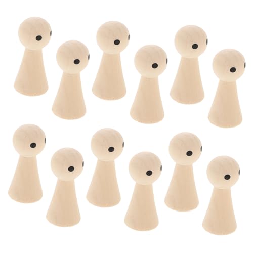 FIXOSHEE 20 Stück Teiliges Kleine Unbemalte Holzfiguren zum Bemalen DIY Bastelset Kreative Holzpuppen und Dekoration aus Naturbelassenem Holz FIXOSHEE 20 Stück Teiliges Kleine Unbemalte Holzfiguren zum Bemalen DIY Bastelset Kreative Holzpuppen und Dekoration aus Naturbelassenem Holz von FIXOSHEE