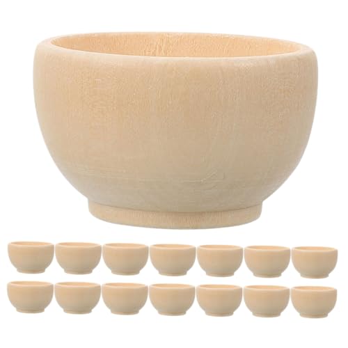 FIXOSHEE 20 Stück Teiliges Mini Holzschalen Unbehandelt Für DIY Bastelprojekte Montessori Lernspiele Herbstdeko Hochzeit Natürliche Holzmotive FIXOSHEE 20 Stück Teiliges Mini Holzschalen Unbehandelt Für DIY Bastelprojekte Montessori Lernspiele Herbstdeko Hochzeit Natürliche Holzmotive von FIXOSHEE