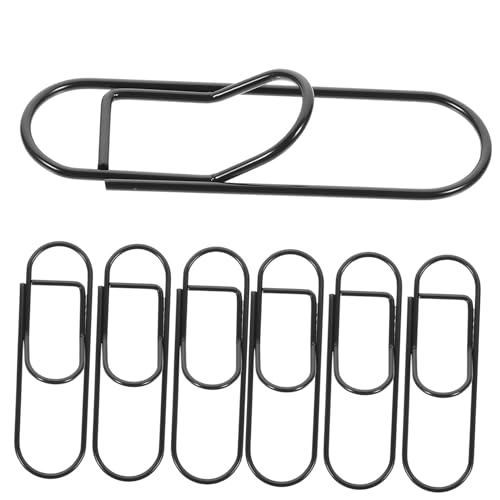 FIXOSHEE 20 Stück Teiliges Mini Metall Stifthalter Clips Schwarz Multifunktionale Büroklammern für Dokumente Rechnungen DIY Fotoalben und Schlüsselaufbewahrung Robust und Vielseitig FIXOSHEE 20 Stück Teiliges Mini Metall Stifthalter Clips Schwarz Multifunktionale Büroklammern für Dokumente Rechnungen DIY Fotoalben und Schlüsselaufbewahrung Robust und Vielseitig von FIXOSHEE