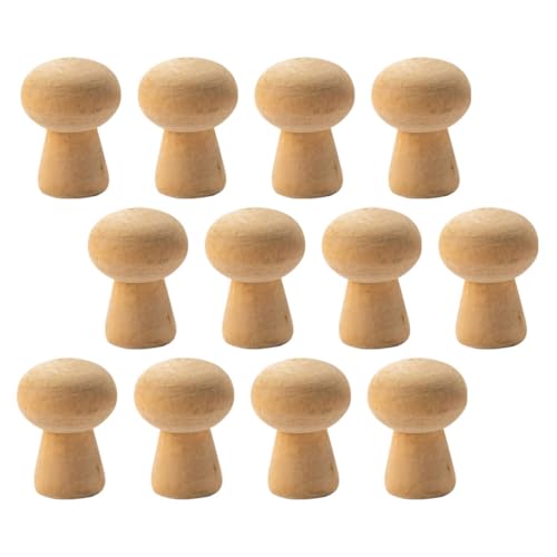 FIXOSHEE 20 Stück Teiliges Naturbelassene Holzpilzfiguren zum Bemalen Glatte Oberfläche DIY Kreativspaß für Erwachsene Pädagogisches Malspielzeug Langlebige Holzdeko für Wohn Kinderzimmer FIXOSHEE 20 Stück Teiliges Naturbelassene Holzpilzfiguren zum Bemalen Glatte Oberfläche DIY Kreativspaß für Erwachsene Pädagogisches Malspielzeug Langlebige Holzdeko für Wohn Kinderzimmer von FIXOSHEE