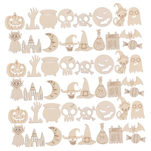 FIXOSHEE 200 Stück Ausgeschnittene Ornamente Für Zum Bemalen Von Kürbis Oder Halloween Formen Anhängern – Basteln DIY Hängetrick Leeres Malset Holz Herbstzubehör Für Bastelanhänger FIXOSHEE 200 Stück Ausgeschnittene Ornamente Für Zum Bemalen Von Kürbis Oder Halloween Formen Anhängern – Basteln DIY Hängetrick Leeres Malset Holz Herbstzubehör Für Bastelanhänger von FIXOSHEE