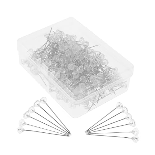 FIXOSHEE 200 Stück Diamant Stecknadeln Transparente Blumenstrauß Nadeln für Hochzeitsdekoration Langlebig und Vielseitig Einsetzbar für Näharbeiten und Bastelprojekte FIXOSHEE 200 Stück Diamant Stecknadeln Transparente Blumenstrauß Nadeln für Hochzeitsdekoration Langlebig und Vielseitig Einsetzbar für Näharbeiten und Bastelprojekte von FIXOSHEE